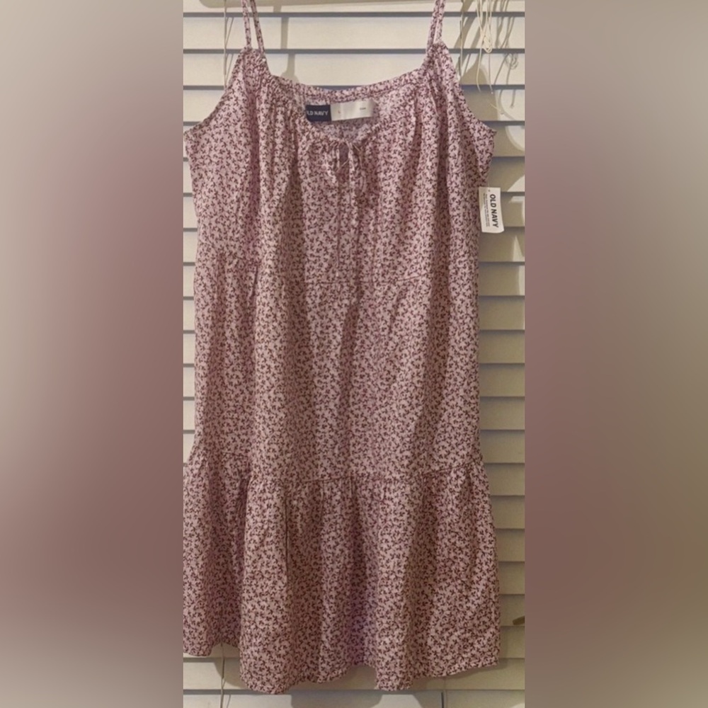 Old Navy Pink Floral Dress